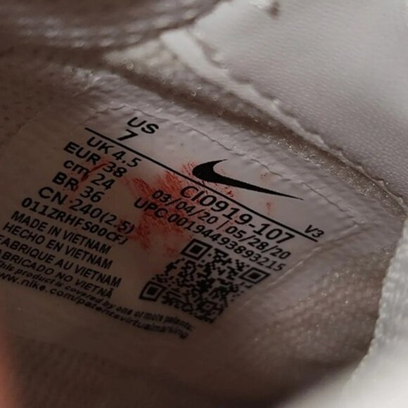 7 WOMEN'S Nike Air Force 1 AF1 SHADOW SUMMIT WHITE MULTICOLOR CI0919-107 - Picture 10 of 11